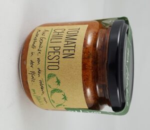Tomaten Chili Pesto