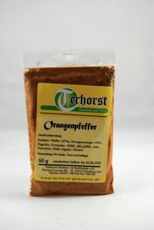 Orangenpfeffer